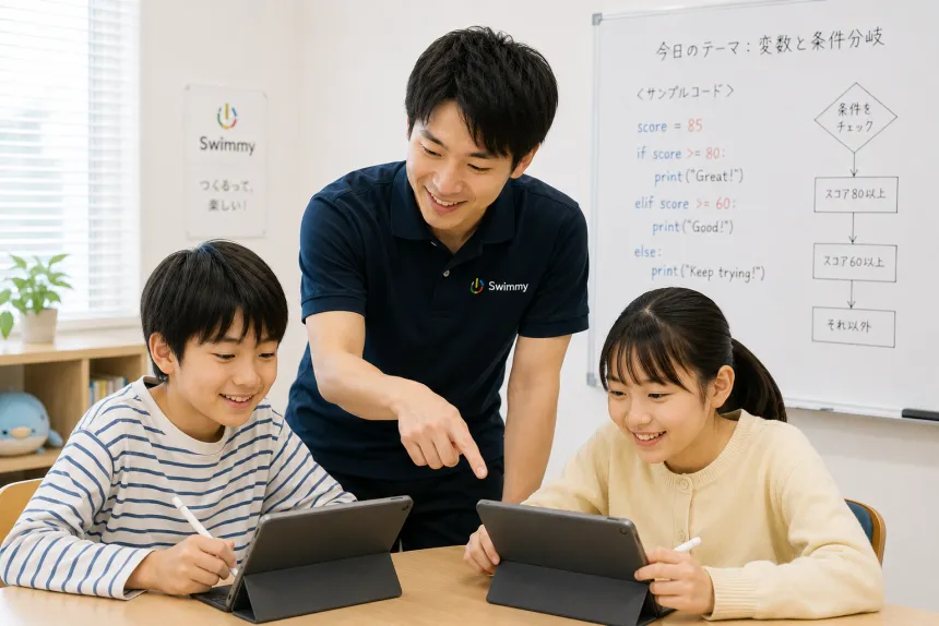 対面で丁寧にサポートする講師